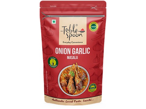 Tablespoon Onion Garlic Masala - Blend Of 19 Ingredients, Rich Aroma, Freshness Locked, 75 g
