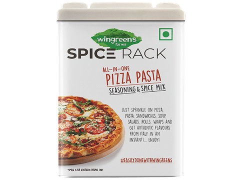 Wingreens Farms Spice Rack Pizza & Pasta Seasoning Mix, 50 g