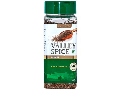 Valley Spice Select - Whole Cumin, 100 g