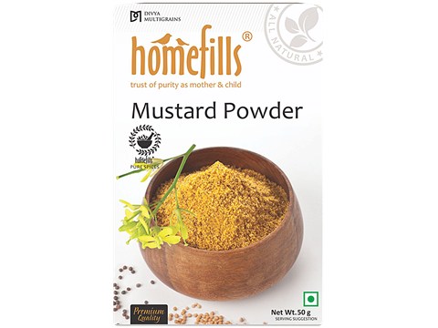 Homefills Mustard Powder - Enhances Flavour, 50 g