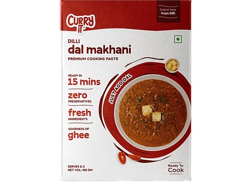CURRYiT Dilli Dal Makhani Cooking Paste, 120 g