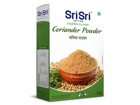 Sri Sri Tattva Coriander Powder, 100 g