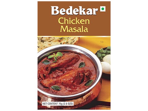 Bedekar Chicken Masala - Natural & Pure, No Preservatives, 75 g