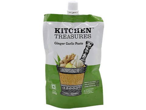 Kitchen Treasures Ginger Garlic Paste, 200 g