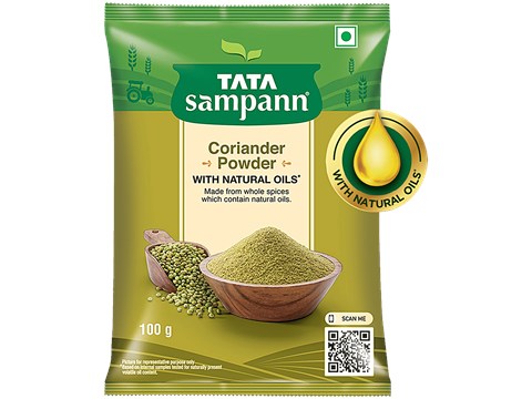 Tata Sampann Coriander/Dhania Powder With Natural Oils, 100 g