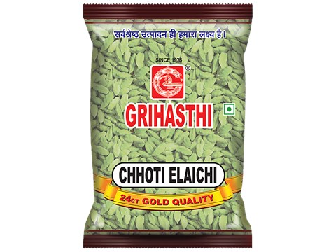 Grihasthi Choti Elaichi - Premium, Natural & Pure, No Preservatives, 50 g