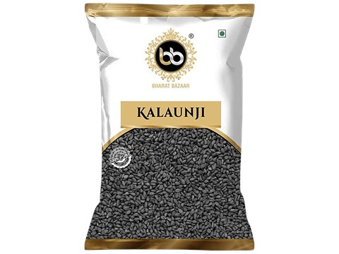Bharat Bazaar  Kalaunji/Nigella Seeds - Pure, No Added Colours, 100 g
