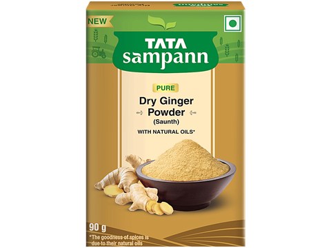 Tata Sampann Pure Dry Ginger Powder, 90 g
