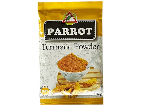 Parrot Turmeric Powder - Haldi, Natural, 100 g
