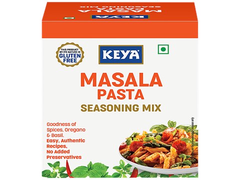 Keya Masala Pasta Seasoning Mix - Easy, Authentic, No Added Preservatives, 60 g