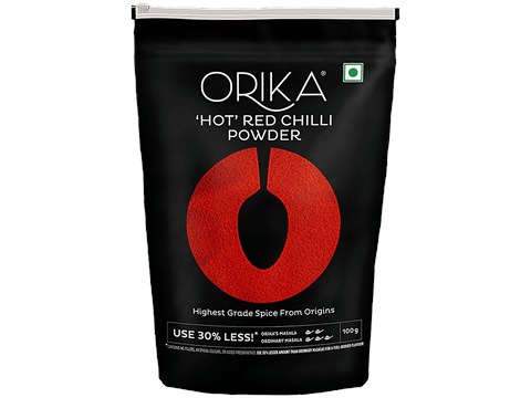 Orika Hot Red Chilli Powder/Menasina Pudi, 100 g