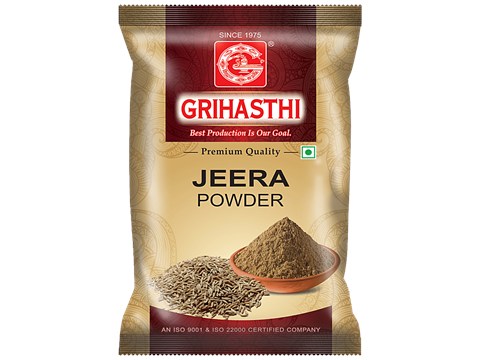 Grihasthi Jeera/Cumin Powder - Premium, Natural & Pure, No Preservatives, 200 g