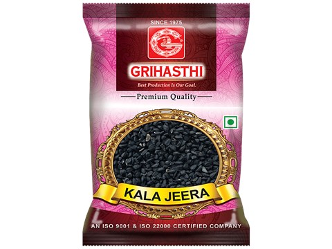 Grihasthi Kala Jeera/Black Cumin - Premium, Natural & Pure, No Preservatives, 100 g