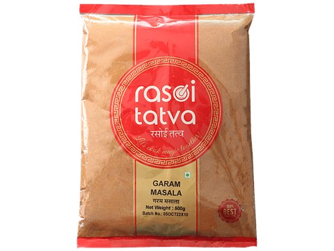Rasoi Tatva Garam Masala Powder - Natural, Premium Quality, 500 g