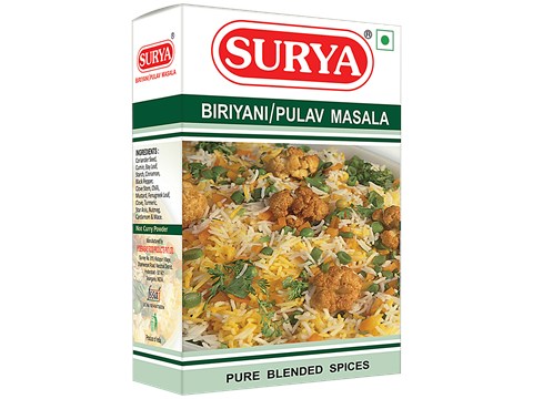 Surya Masala - Biriyani/Pulav, 50 g