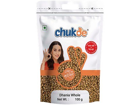 Chukde Coriander Seeds/Sabut Dhania Whole, 100 g