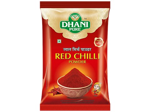 Dhani Pure Red Chilli Powder - Natural, No Artificial Colours & Preservatives, 100 g