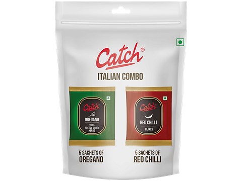 Catch Italian Combo - Oregano & Red Chilli, 33 g