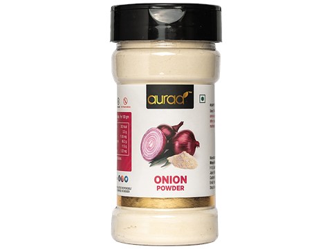 Auraa Onion Powder - No Added Colours & Preservatives, Premium Quality, 90 g