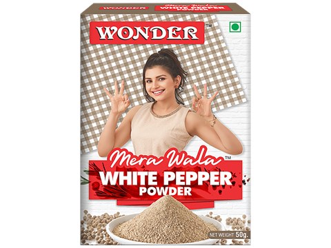 Wonder White Pepper Powder, 50 g
