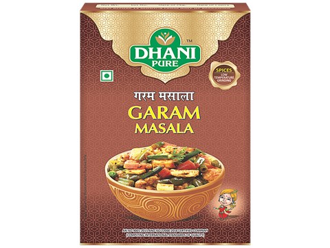 Dhani Pure Garam Masala - Natural, No Artificial Colours & Preservatives, 100 g