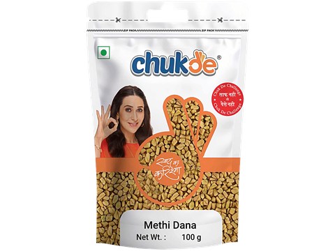 Chukde Methi Dana/Fenugreek Seeds, 100 g