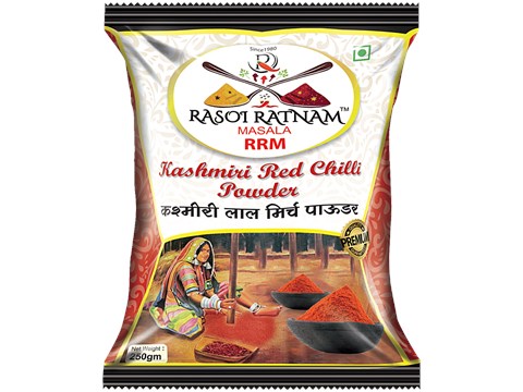 Rasoi Ratnam Masala Kashmiri Red Chilli Powder, 250 g