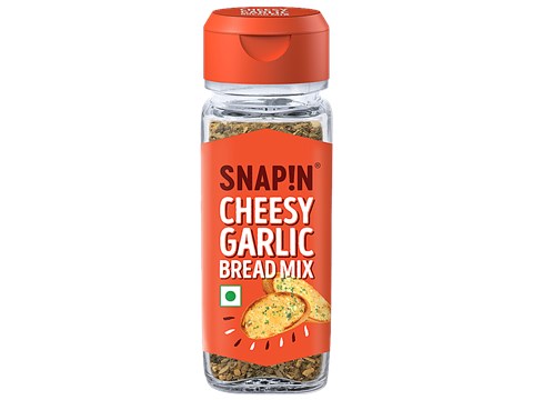 SNAPIN Cheesy Garlic Bread Mix, 50 g