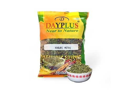 Dayplus Kasturi Methi - Aromatic Dried Fenugreek Leaves, Adds Flavour, High Quality, 50 g