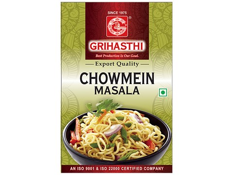 Grihasthi Chowmein Masala - Premium, Natural & Pure, No Preservatives, 50 g