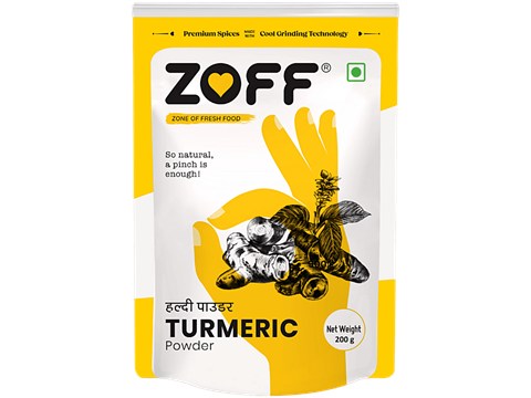 Zoff Turmeric Powder/Arisina Pudi, 200 g