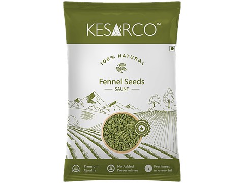 KesarCo Saunf/Fennel Seeds, 100 g