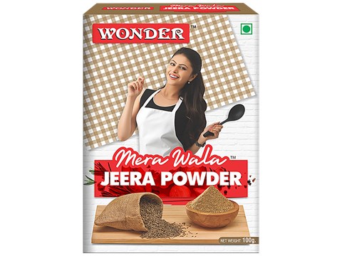 Wonder Jeera/Cumin Powder - No Preservatives & Artificial Flavours, 100 g