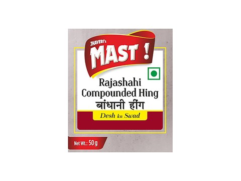 Jhaveri's Rajashahi Hing - Helps With Digestion, 50 g