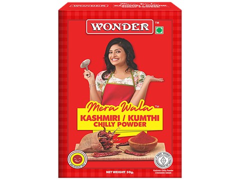 Wonder Kashmiri/Kumthi Chilly Powder, 50 g
