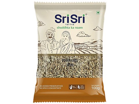 Sri Sri Tattva Cumin Seeds - Highly Nutritious, Increase Appetite, Boosts Overall Health, 100 g