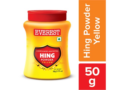 Everest Hing-Asafoetida Powder - Yellow, 50 g