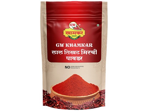G W Khamkar Masale Lal Tikhat Mirchi Masala, 185 g