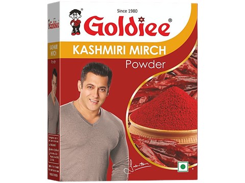 Goldiee Powder - Mircha Kashmiri, 50 g