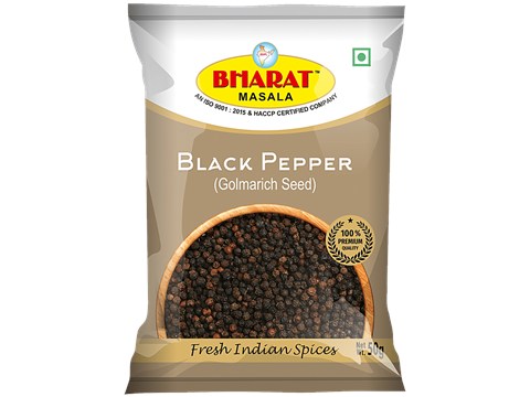 Bharat Masala Black Pepper Whole, 50 g