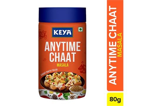 Keya Chaat Masala- multi-purpose/chaat/raita/salad, 80 g