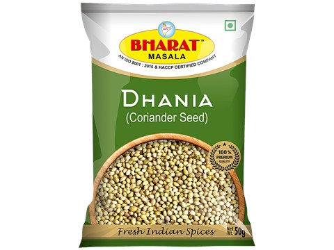 Bharat Masala Dhania/Coriander Seeds, 50 g