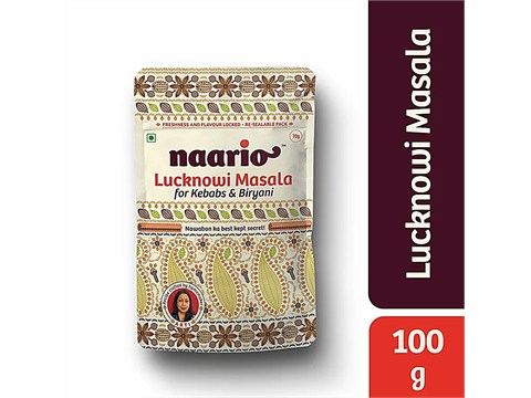 NAARIO Lucknowi Masala- Awadhi taste | Multi purpose | Veg/NonVeg, 70 g