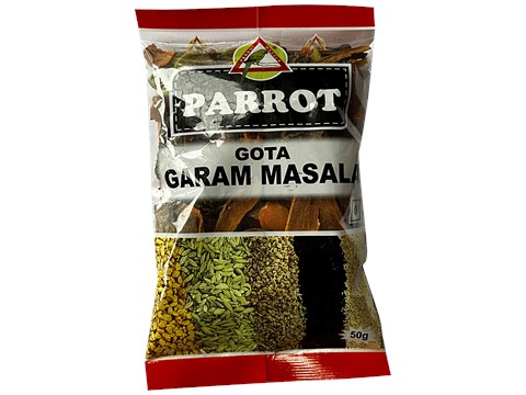 Parrot Gota Garam Masala - Savoury & Spicy Taste, 50 g