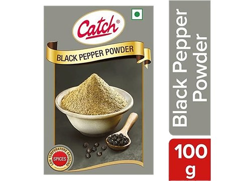 Catch Black Pepper Powder - Enhances Flavour, 100 g