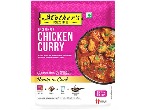 Mother's Recipe Chicken Curry Mix, 80 g