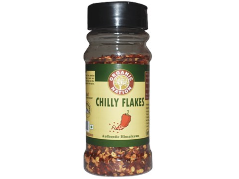 Organic Nation Chilli Flakes, 60 g