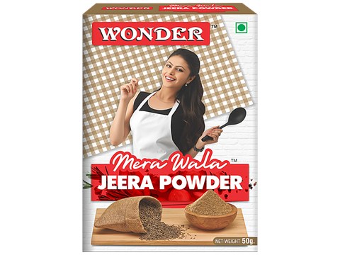 Wonder Jeera/Cumin Powder - No Preservatives & Artificial Flavours, 50 g