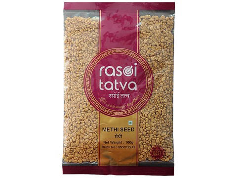 Rasoi Tatva Methi Seed - Natural, Premium Quality, 100 g