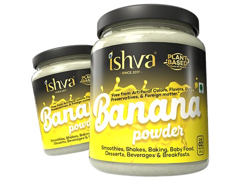 Ishva Banana Powder, 50 g